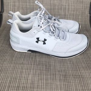 UA Grey Mens Charged Core shoes